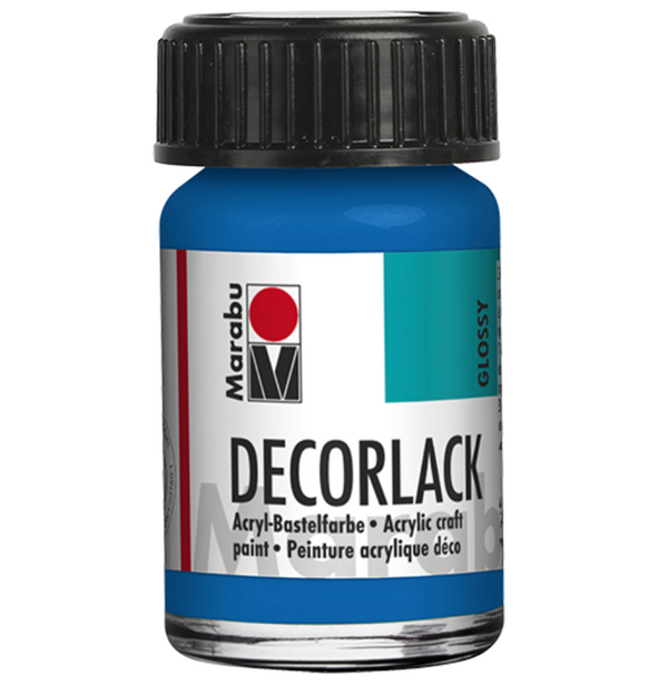 Marabu Decorlack Paint 15ml#Colour_AZURE BLUE