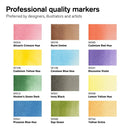 Winsor & Newton Promarker Watercolour Set Of 12 Basic Tones
