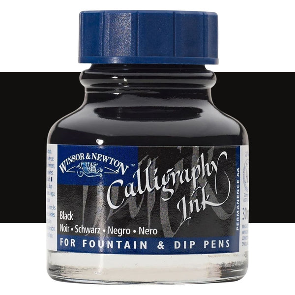 Winsor & Newton Calligraphy Ink 30ml#colour_BLACK