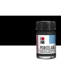Marabu Porcelain Paint 15ml#Colour_BLACK