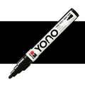 Marabu YONO Acrylic Markers 1.5-3MM Bullet Tip#Colour_BLACK