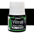 Pebeo Vitrail Transparent Paints 45ml#Colour_BLACK