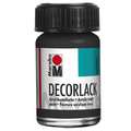 Marabu Decorlack Paint 15ml#Colour_BLACK