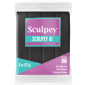 Sculpey III Oven Bake Clays 57g#Colour_BLACK