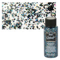 Folk Art Glitterific Acrylic Paints 2oz/59ml#Colour_BLACK OPAL