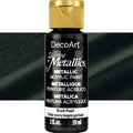 Decoart Dazzling Metallics Paints 2oz 59ml#Colour_BLACK PEARL