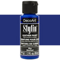 Decoart Stylin Multi Surface Fashion Acrylic Craft Paint 2oz#Colour_BLUE