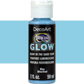 Decoart Americana Glow Paints 2oz#Colour_BLUE