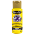 Decoart Americana Gloss Enamel Paints 2oz#Colour_BRIGHT YELLOW