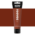 Reeves Intro Acrylic Paint 100ml#Colour_BURNT SIENNA