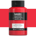 Liquitex Basics Acrylic Paint 400ml#Colour_CADMIUM RED MEDIUM HUE