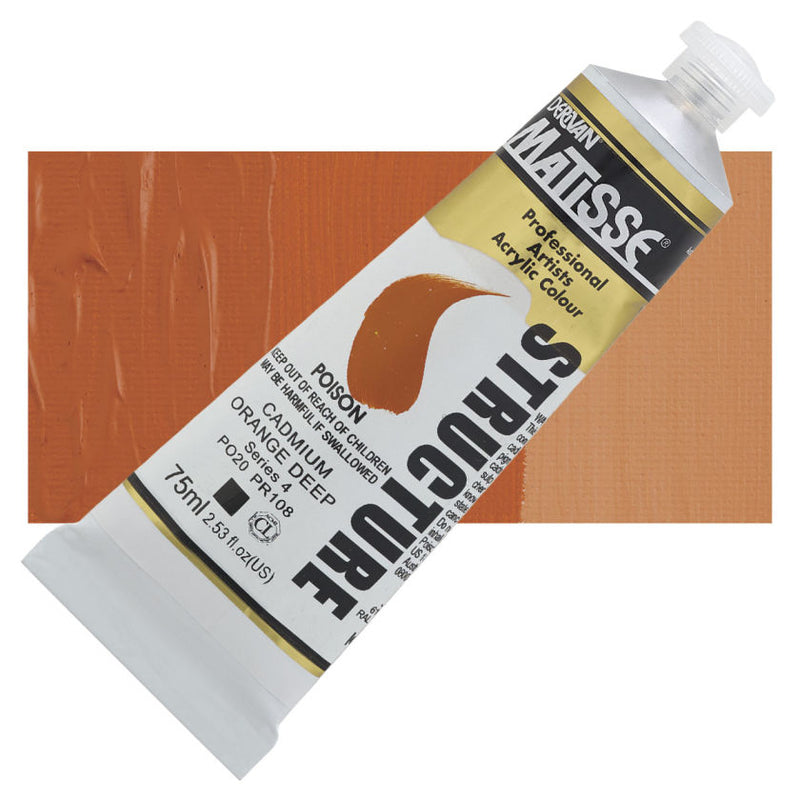 Derivan Matisse Structure Acrylic Paints 75ml