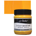 Atelier Interactive Artists' Acrylic Paint 250ml#Colour_CADMIUM YELLOW DEEP (S4)