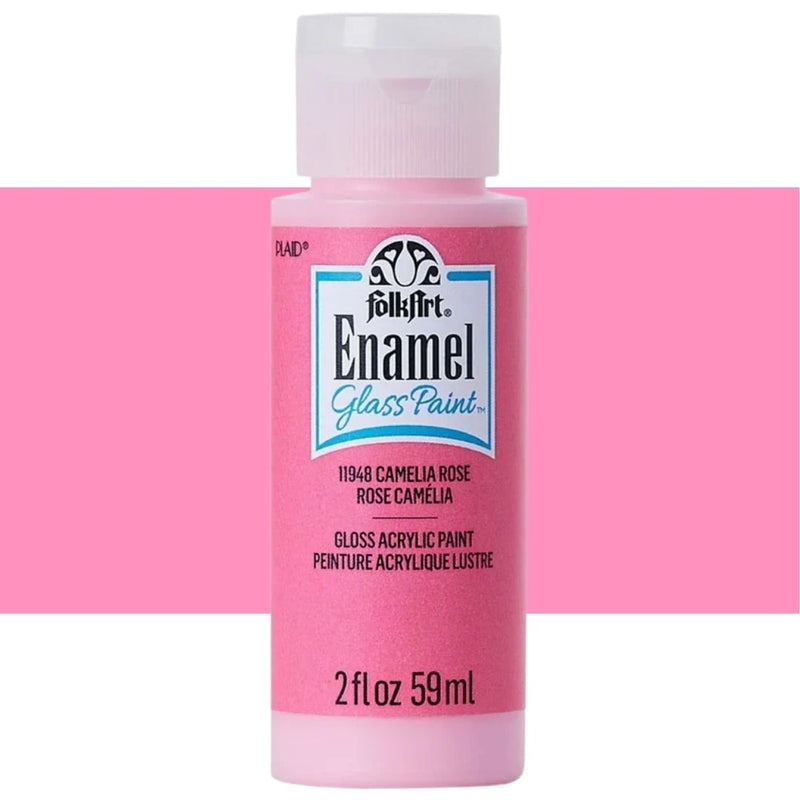 FolkArt Glass Acrylic Enamel Paints 59ml
