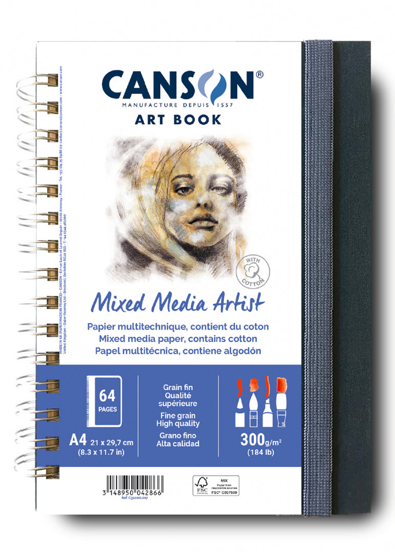 Canson Mixed Media Artbook 300gsm