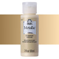 Folk Art Acrylic Metallic Craft Paint 2oz/59ml#Colour_CHAMPAGNE