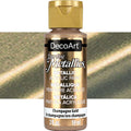 Decoart Dazzling Metallics Paints 2oz 59ml#Colour_CHAMPAGNE GOLD