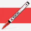 Marabu YONO Acrylic Markers Fine#Colour_CHERRY