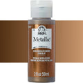 Folk Art Acrylic Metallic Craft Paint 2oz/59ml#Colour_CHOCOLATE BROWN