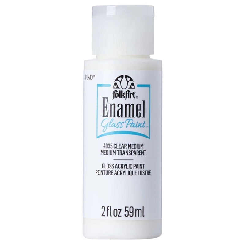 FolkArt Glass Acrylic Enamel Paints 59ml