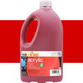 Fas Student Acrylic Paints 2 Litre#Colour_COOL RED