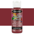 Decoart Crafter's Acrylic Paints 59ml#Colour_DEEP RED