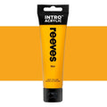Reeves Intro Acrylic Paint 100ml#Colour_DEEP YELLOW