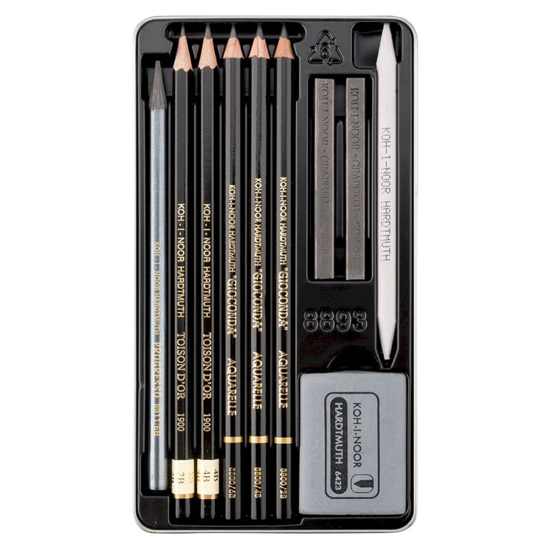 Koh-I-Noor Gioconda Sketching Set Of 10