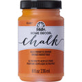 Folk Art Home Decor Chalk Acrylic Craft Paint 8oz/236ml#Colour_ENERGETIC ORANGE