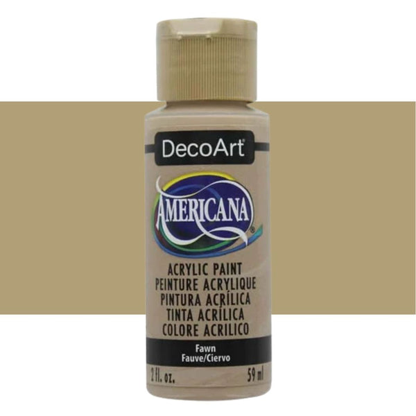 Decoart Americana Acrylic Paints F-P#Colour_FAWN