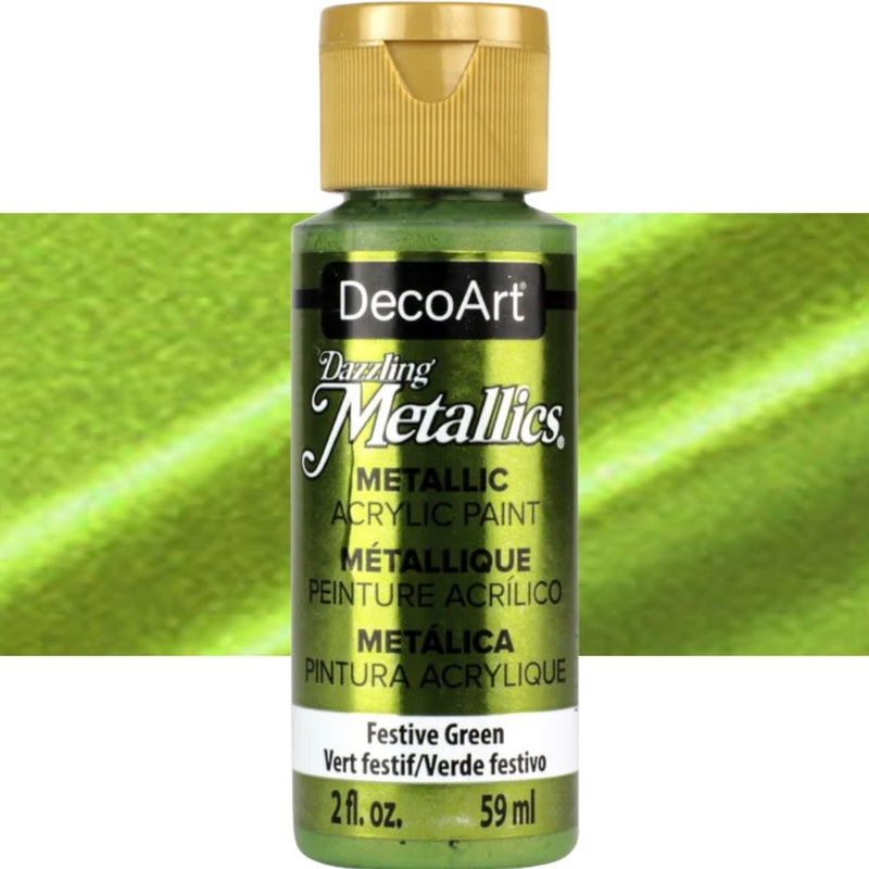 Decoart Dazzling Metallics Paints 2oz 59ml