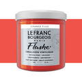 Lefranc & Bourgeois Flashe Acrylic Paints 125ml#Colour_FLUO ORANGE (S3)