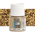 Pebeo Setacolor Leather Paints 45ml#Colour_GLITTER GOLD