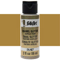 FolkArt Glass Acrylic Enamel Paints 59ml#Colour_GLITTER GOLD