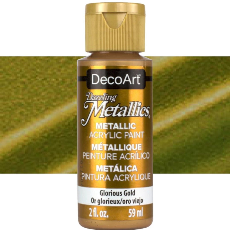 Decoart Dazzling Metallics Paints 2oz 59ml