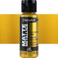 Decoart Matte Metallic Paints 59ml#Colour_GOLD