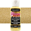 Decoart Glamour Dust Glitter Craft Paint 2oz 59ml#Colour_GOLD GLITZ