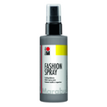 Marabu Fashion Spray Water Based Fabric Craft Paint 100ml#colour_GREY