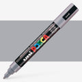 Uni Posca Markers PC-5M Medium 1.8-2.5mm Bullet Tip#Colour_GREY