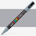 Uni Posca Markers PC-3M Fine 0.9-1.3mm Bullet Tip#Colour_GREY