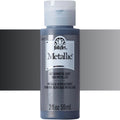 Folk Art Acrylic Metallic Craft Paint 2oz/59ml#Colour_GUNMETAL GRAY