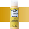 Folk Art Acrylic Metallic Craft Paint 2oz/59ml#Colour_INCA GOLD