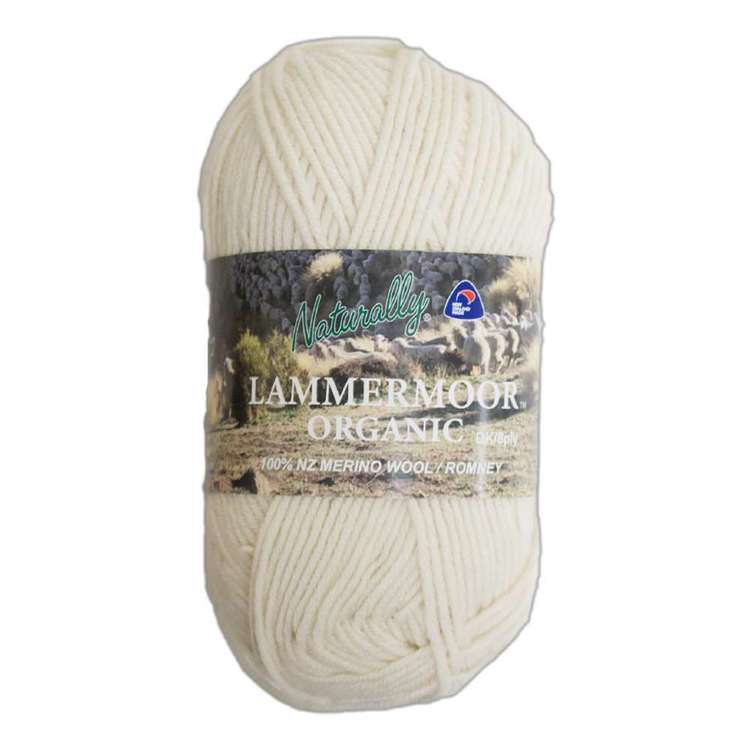 Naturally Lammermoor Organic DK Yarn 8ply