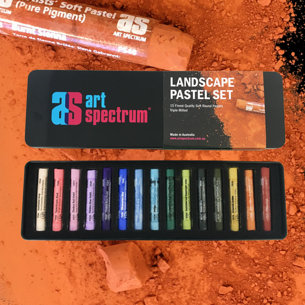 Art Spectrum Soft Pastels Landscape Colours Set Of 15