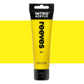 Reeves Intro Acrylic Paint 100ml#Colour_LEMON YELLOW