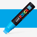 Uni Posca Markers 15.0mm Extra-broad Chisel Tip PC17K#Colour_LIGHT BLUE