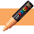 Uni Posca Markers 4.5-5.5mm Bold Bullet Tip PC-7M#Colour_LIGHT ORANGE