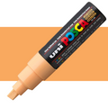 Uni Posca Markers 8.0mm Bold Chisel Tip PC-8K#Colour_LIGHT ORANGE
