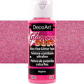 Decoart Glamour Dust Glitter Craft Paint 2oz 59ml#Colour_MAGENTA