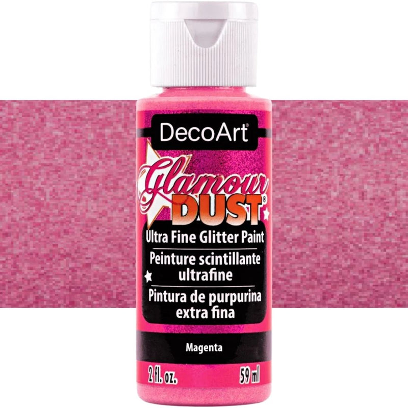 Decoart Glamour Dust Glitter Craft Paint 2oz 59ml